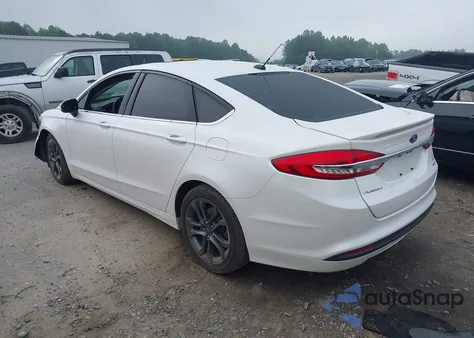 2018 Ford Fusion Se из США, поврежденный, VIN 3FA6P0HD9JR174492
